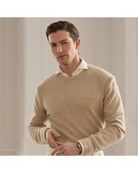 Ralph Lauren - Textured Cashmere Jumper - Lyst