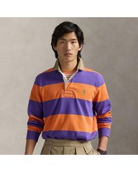 Polo Ralph Lauren - Classic Fit Khaki-Collar Rugby Shirt - Lyst