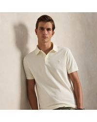 Polo Ralph Lauren - Custom Slim Fit Honeycomb-Mesh Polo - Lyst