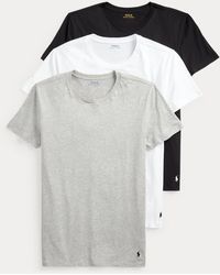 Polo Ralph Lauren - Slim Crewneck 3-Pack - Lyst