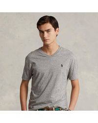 Ralph Lauren - Classic Fit Jersey V-neck T-shirt - Lyst