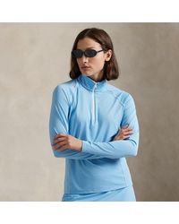 Ralph Lauren - Stretch-Jersey Quarter-Zip - Lyst