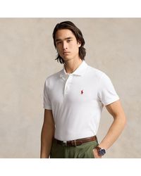 Ralph Lauren - Tailored Fit Performance Mesh Polo Shirt - Lyst