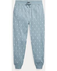 Polo Ralph Lauren - All-Over Pony Cotton Jersey Sleep Jogger - Lyst