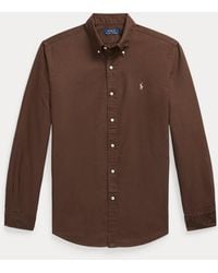 Polo Ralph Lauren - Custom Fit Garment-Dyed Oxford Shirt - Lyst
