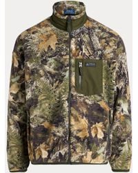 Polo Ralph Lauren - Relaxed Fit Forest-Print Fleece Jacket - Lyst