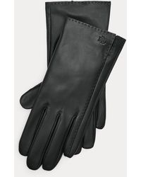 Ralph Lauren - Touchscreen-Handschuhe Aus Schafleder - Lyst