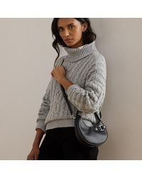 Ralph Lauren - Borsa a tracolla Tasha piccola in pelle - Lyst