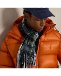 Polo Ralph Lauren - Plaid Wool-Cashmere Scarf - Lyst