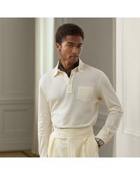 Ralph Lauren - Ralph Lauren Cotton-Cashmere Piqué Polo Shirt - Lyst