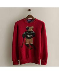 Ralph Lauren - 1992 Hand-Knit Bear Sweater - Lyst