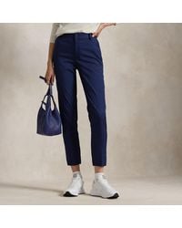 Ralph Lauren - Pantaloni a 5 tasche in twill stretch - Lyst