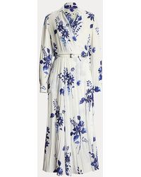 Ralph Lauren Collection - Aniyah Floral Textured Day Dress - Lyst