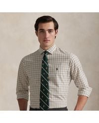 Polo Ralph Lauren - Custom-Fit Karo-Popelinehemd - Lyst