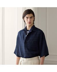 Ralph Lauren - Relaxed Fit Basket-Woven Shirt - Lyst