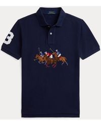 Polo Ralph Lauren - Ralph Lauren Boy's Triple-Pony Cotton Polo Shirt - Lyst