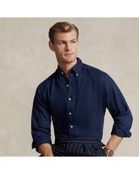 Polo Ralph Lauren - Camisa Custom Fit de lino - Lyst