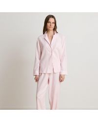 Ralph Lauren - Houndstooth Brushed Twill Sleep Set - Lyst