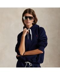 Polo Ralph Lauren - Shrunken Fit Fleece Hoodie - Lyst
