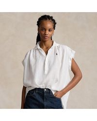 Ralph Lauren - Linen Popover Shirt - Lyst