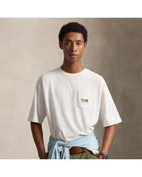 Ralph Lauren - Relaxed Fit Jersey Graphic T-Shirt - Lyst