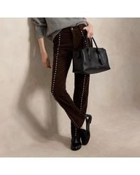 Polo Ralph Lauren - Studded Corduroy Straight-Leg Trouser - Lyst
