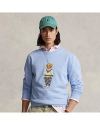 Polo Ralph Lauren - Sweatshirt Van Fleece Met Polo Bear - Lyst