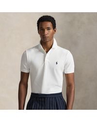 Ralph Lauren - Custom Slim Fit Stretch Mesh Polo Shirt - Lyst