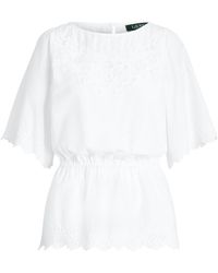 ralph lauren cotton voile midi dress