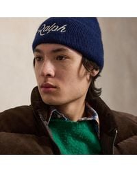 Polo Ralph Lauren - The Ralph Lauren Logo Wool-Alpaca Beanie - Lyst