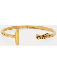 Ralph Lauren - Antiqued Brass Polo Mallet Cuff - Lyst