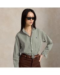 Polo Ralph Lauren - Relaxed Fit Striped Cotton Shirt - Lyst