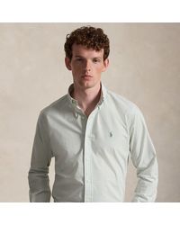 Polo Ralph Lauren - Custom Fit Checked Stretch Poplin Shirt - Lyst