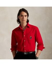 Polo Ralph Lauren - Camicia Oxford Polo Bear Custom-Fit - Lyst