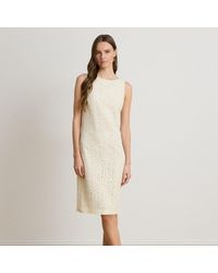 Ralph Lauren - Lace Sleeveless Cocktail Dress - Lyst