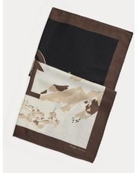 Ralph Lauren - Seidentuch Mit Skifahrer-Druck - Lyst