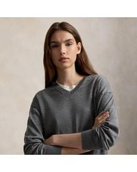 Polo Ralph Lauren - Wool V-Neck Jumper - Lyst