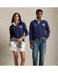 Polo Ralph Lauren - Polo Ralph Lauren Lauren Yankees Rugby Shirt - Lyst