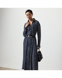 Ralph Lauren - Rebekah Geo-Print Georgette Skirt - Lyst