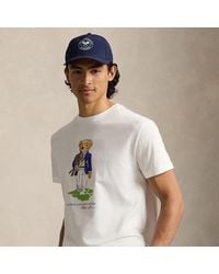 Polo Ralph Lauren - Wimbledon Classic Fit Polo Bear T-Shirt - Lyst