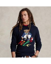 Polo Ralph Lauren - Polo Bear Cotton Hooded Sweater - Lyst
