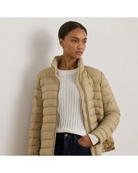 Ralph Lauren - Giubbotto imbottito con collo a imbuto - Lyst