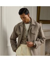 Ralph Lauren - Ripley Wool-Cashmere Four-Pocket Jacket - Lyst