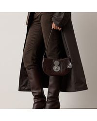 Ralph Lauren - Ricky Washed Calfskin Small Shoulder Bag - Lyst