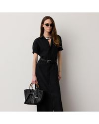 Ralph Lauren - Carol Linen Day Dress - Lyst