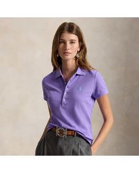 Ralph Lauren - Slim Fit Stretch Polo Shirt - Lyst