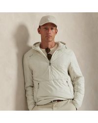 Ralph Lauren - Hooded Half-Zip Jacket - Lyst