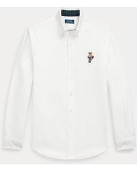 Polo Ralph Lauren - Custom Fit Polo Bear Oxford Shirt - Lyst