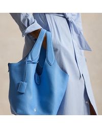 Polo Ralph Lauren - Polo Play Leather Tote - Lyst