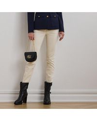 Ralph Lauren - High-Rise Straight Ankle Jean - Lyst